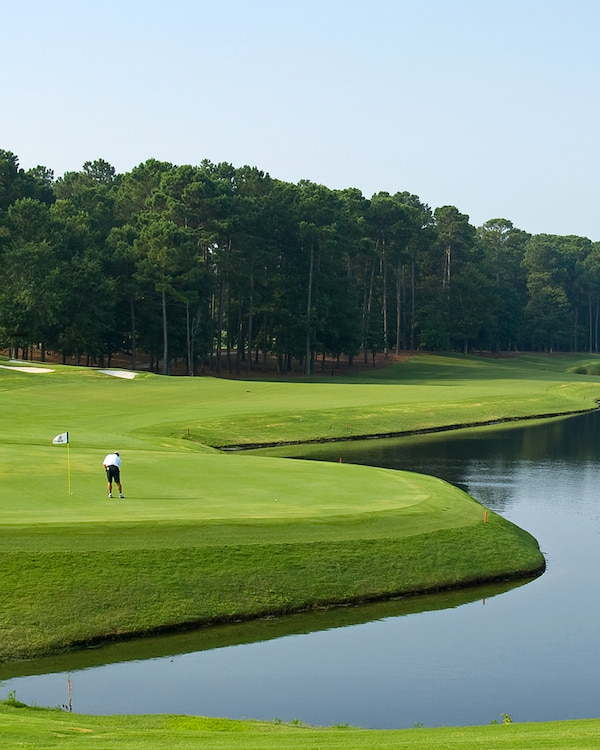 Shoreline Restoration, golf course erosion repair