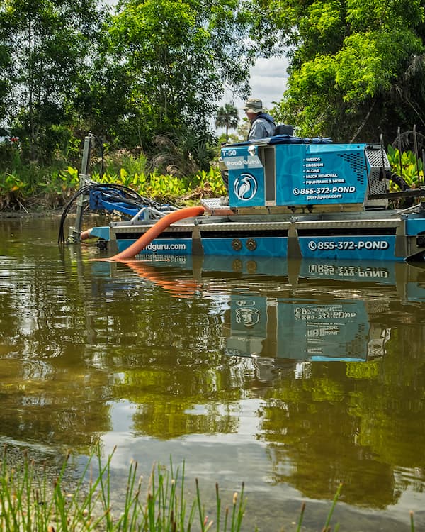 lake muck removal services, muck removal