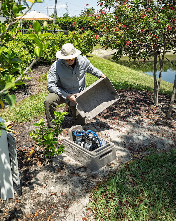 submersed aeration repair