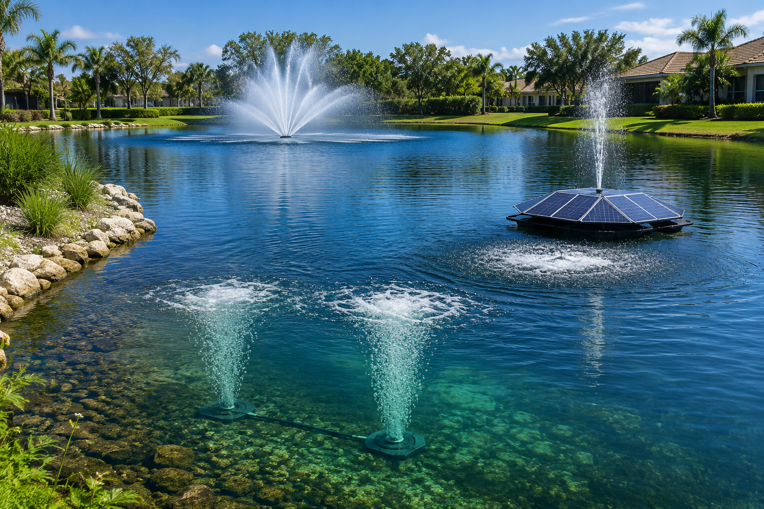 Fountains and Aeration