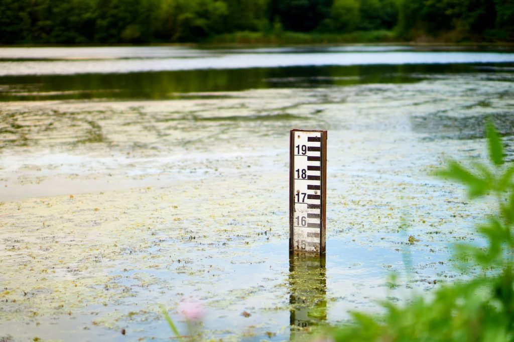 low water level in HOA lakes