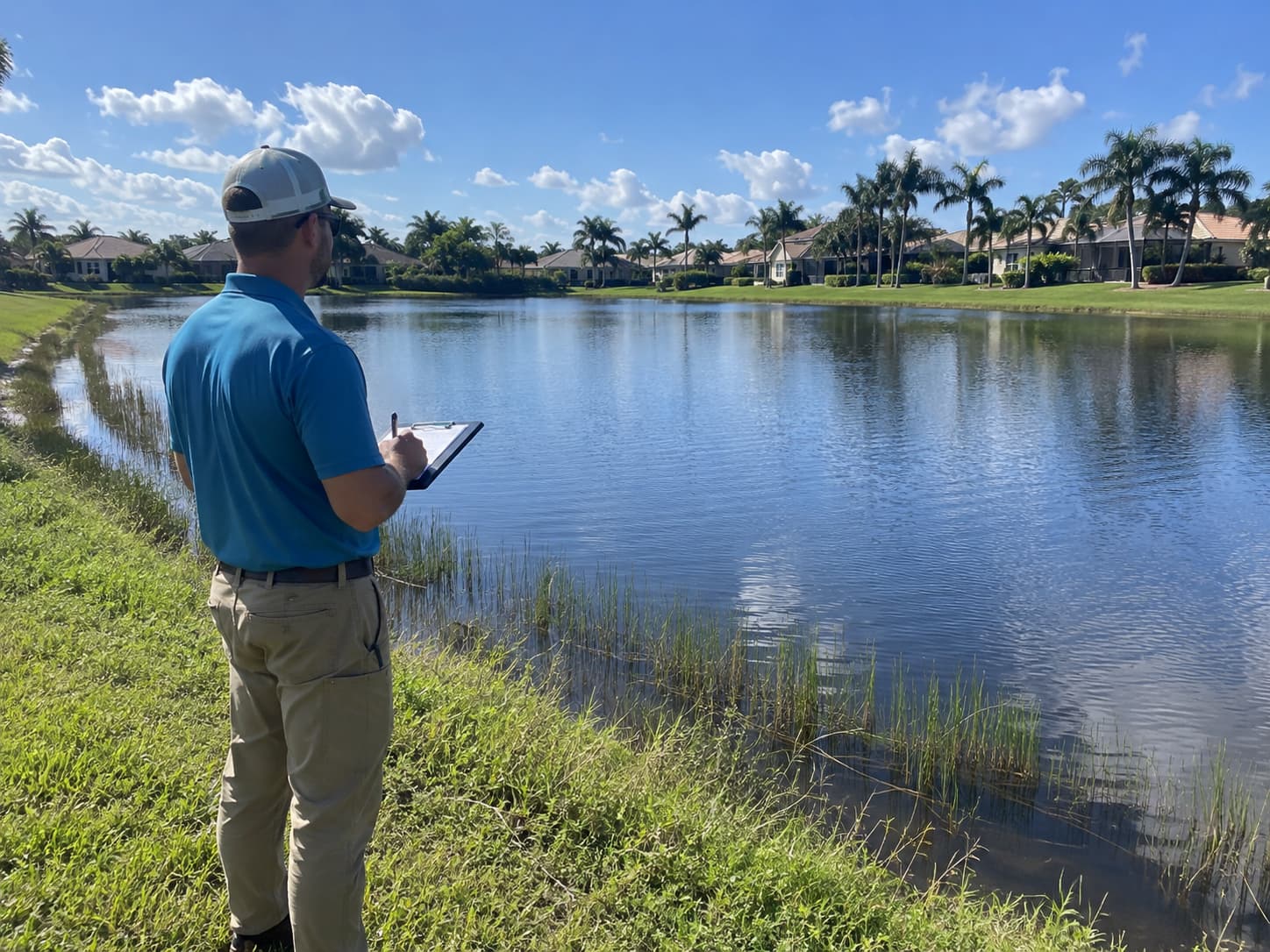 lake maintenance by professionals